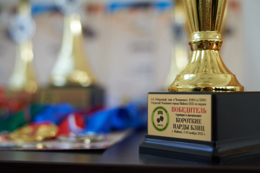 В Майкопе стартовал первый открытый чемпионат города по игре в нарды